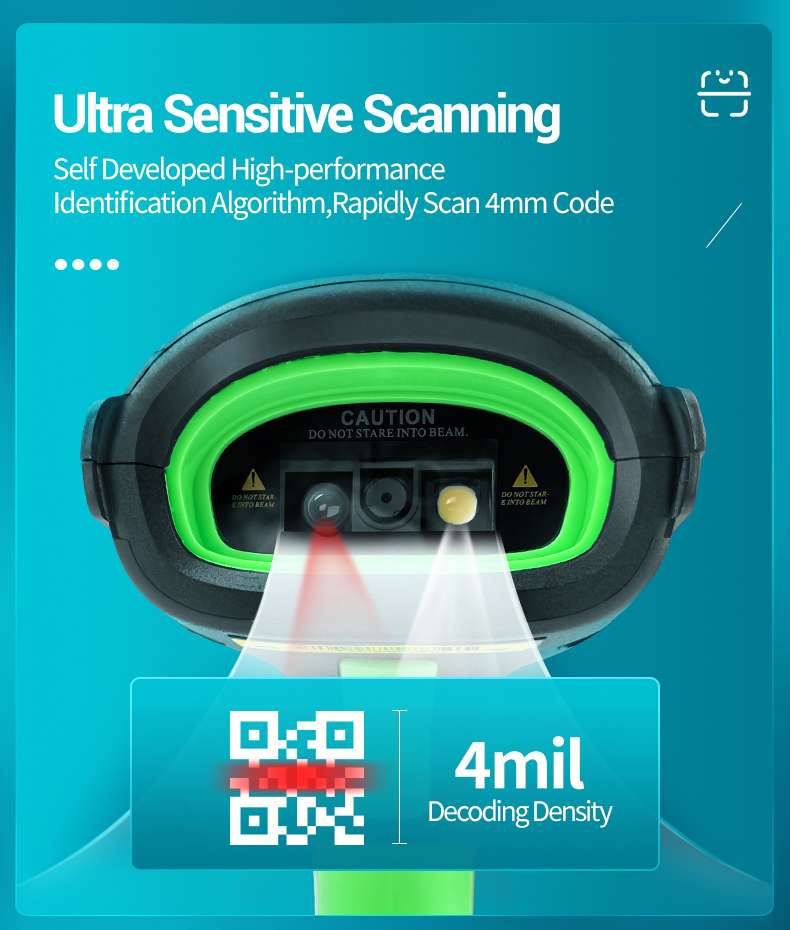 Dustproof warehouse barcode scanner