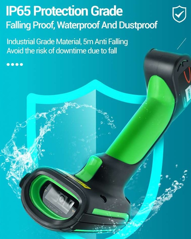 Industrial waterproof barcode scanner