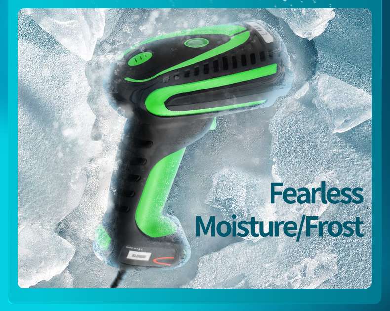 Rugged IP65 barcode scanner