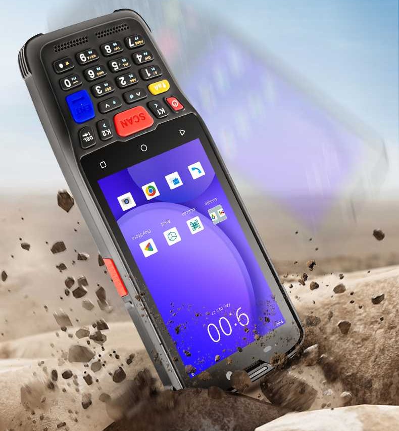 Professional rugged Android PDA