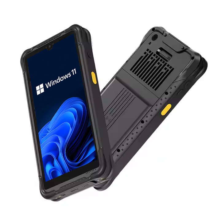 windows ce mobile computer with barcode scanner