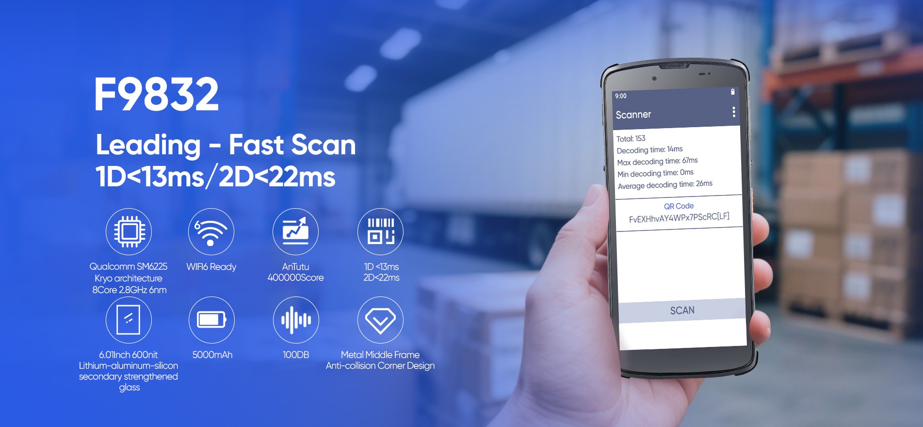 Why Choose the DPM Code Scanning Mobile Computer F9832 for Industrial Traceability?