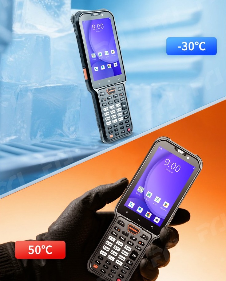 Ultra-low Temperature -30°C Resistant PDA Mobile Computer for Cold Chain