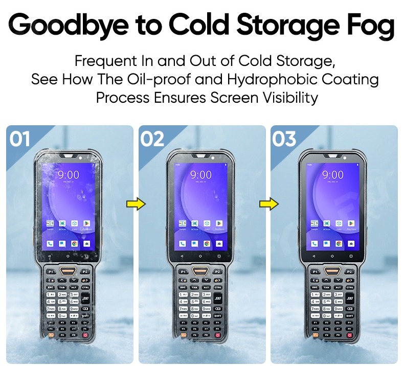 Ultra-low Temperature -30°C Resistant PDA Mobile Computer for Cold Chain