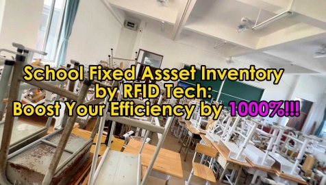 School Warehouse Inventory in MINUTES, Not Days – The RFID Asset Tracking Revolution