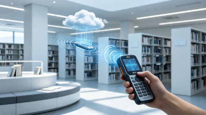 Integrated RFID asset tracking solution with cloud-based AI analytics.