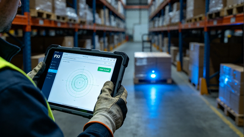 Lead Time is Survival for 3PLs: Misplaced Pallets in Congested Warehouses? Here’s the FYJ WMS & Sound-Light Tag Solution