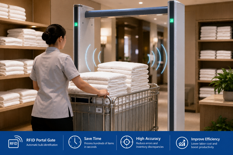 How RFID Linen Tracking Reduces Hotel Linen Loss by Up to 90%?